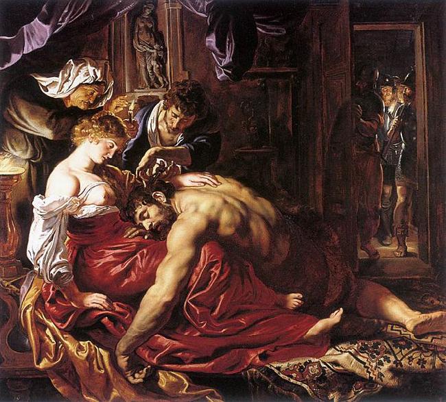 Peter Paul Rubens Samson and Delilah